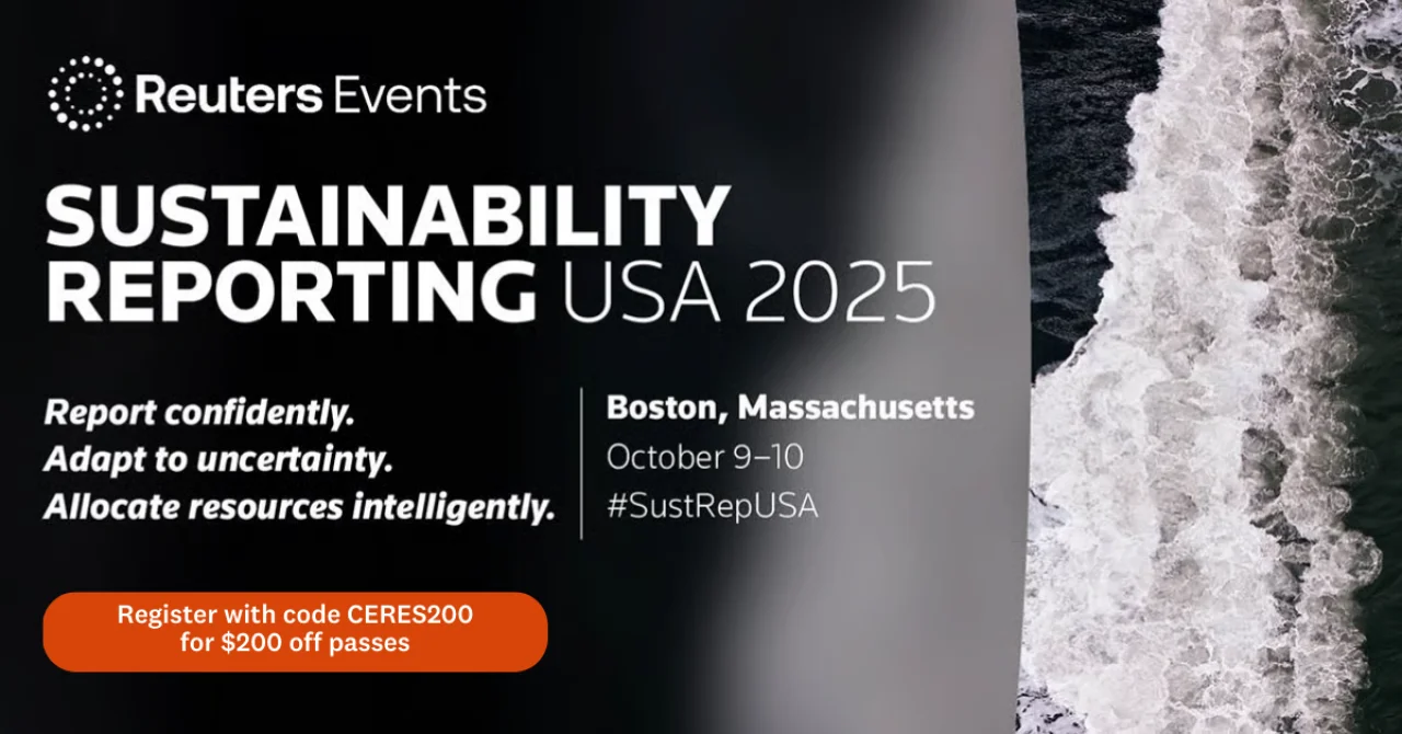 Sustainability Reporting USA 2025 (Reuters Events)