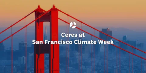 Ceres at SF Climate Week